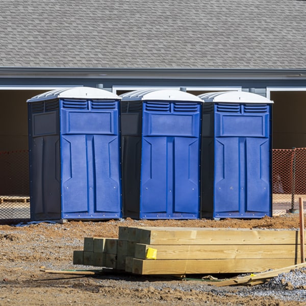 how do you dispose of waste after the portable toilets have been emptied in Virginia City